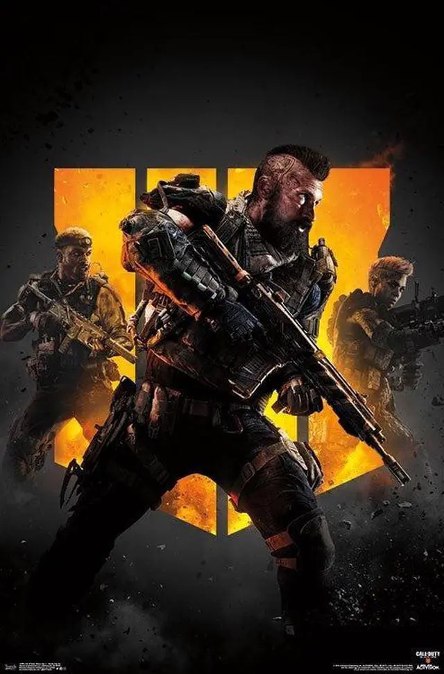 Main image of Call Of Duty Black Ops 4 - Group Key Art Poster Print (22 x 34)
