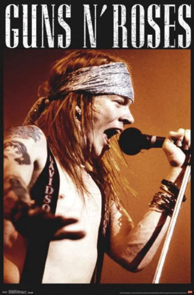 Main image of Guns N' Roses - Axel Poster Print (22 x 34)