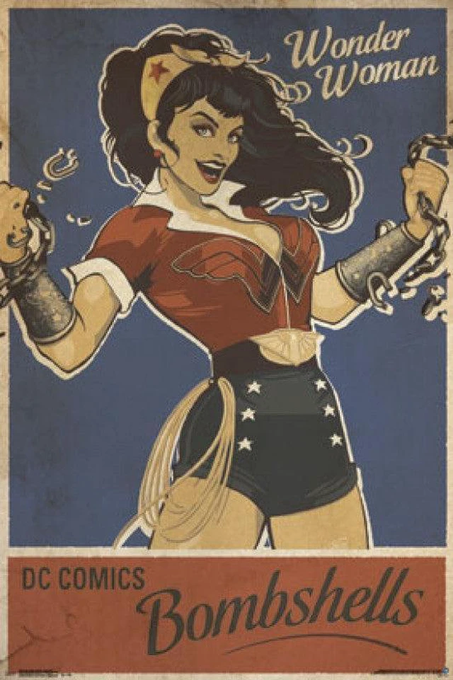 Main image of Wonder Woman - Bombshell Poster Print (24 x 36)