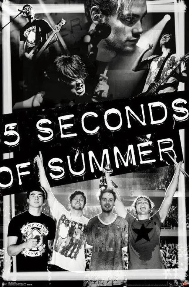 Main image of 5SOS - Collage Poster Print (22 x 34)