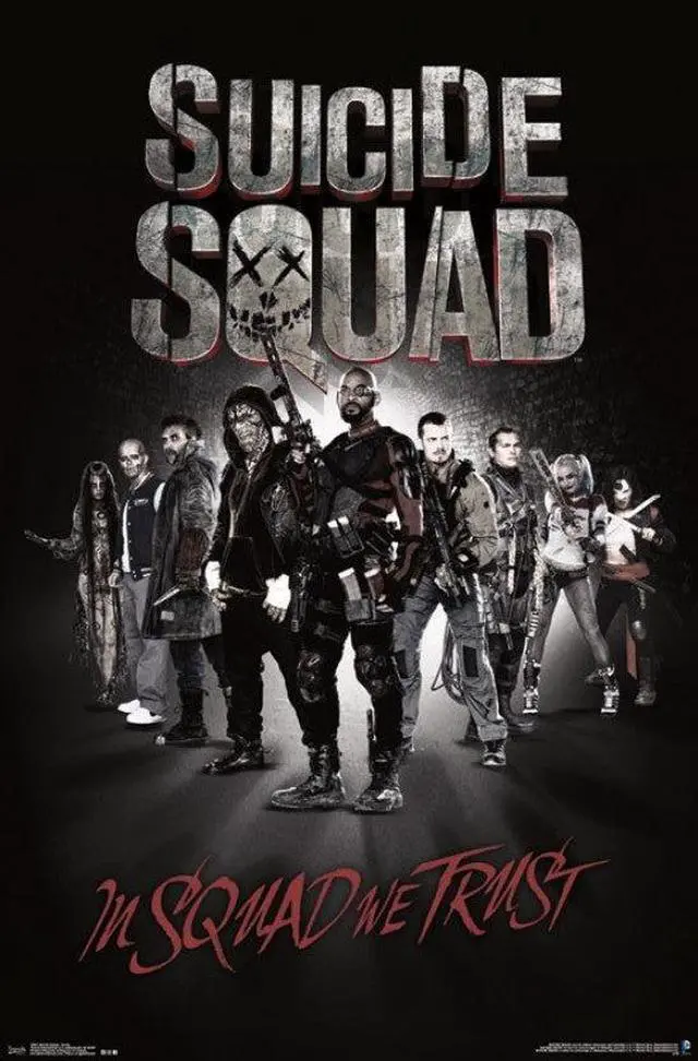 Main image of Suicide Squad - Group Poster Print (22 x 34)