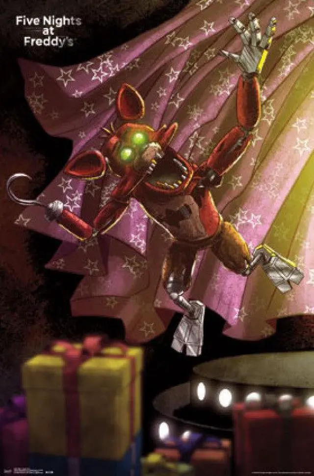 Main image of Five Nights At Freddy's - Classic Foxy Poster Print (22 x 34)