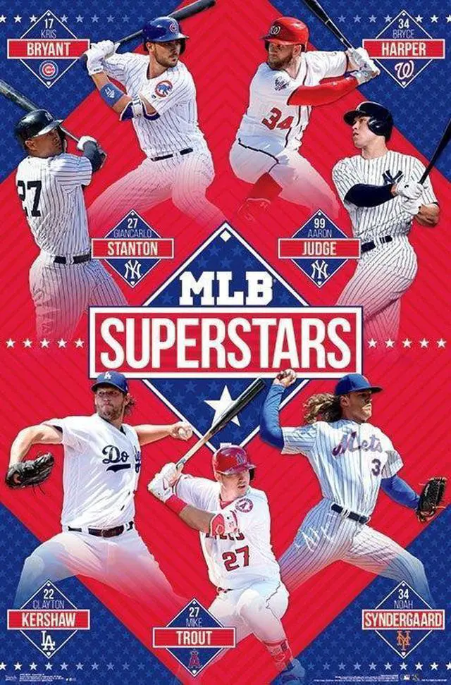 Main image of Mlb_ - Superstars Poster Print (22 x 34)