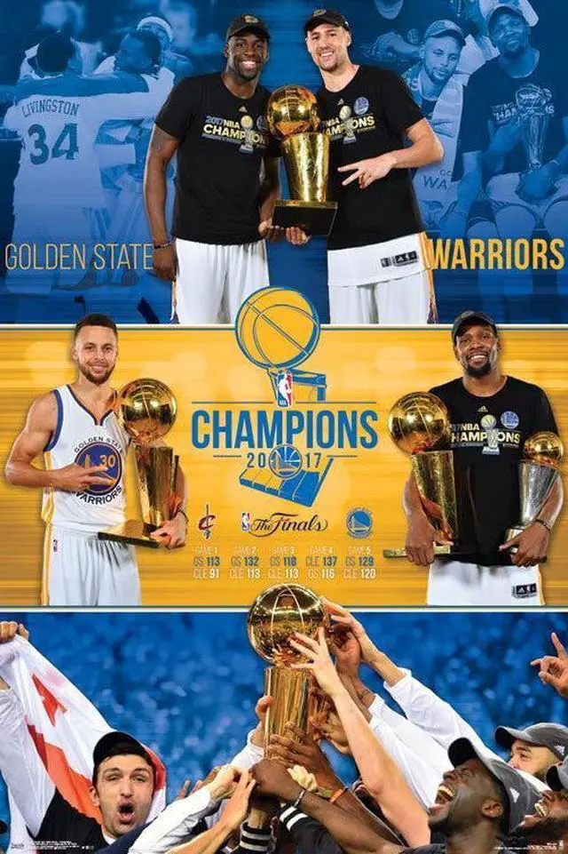 Main image of 2017 Nba Finals - Celebration Poster Print (22 x 34)