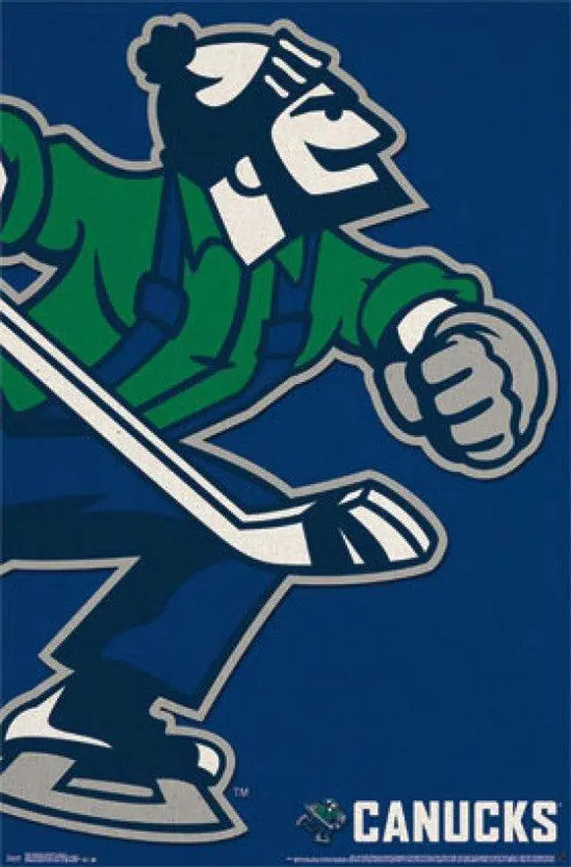 Main image of Vancouver Canucks® - Logo 14 Poster Print (22 x 34)