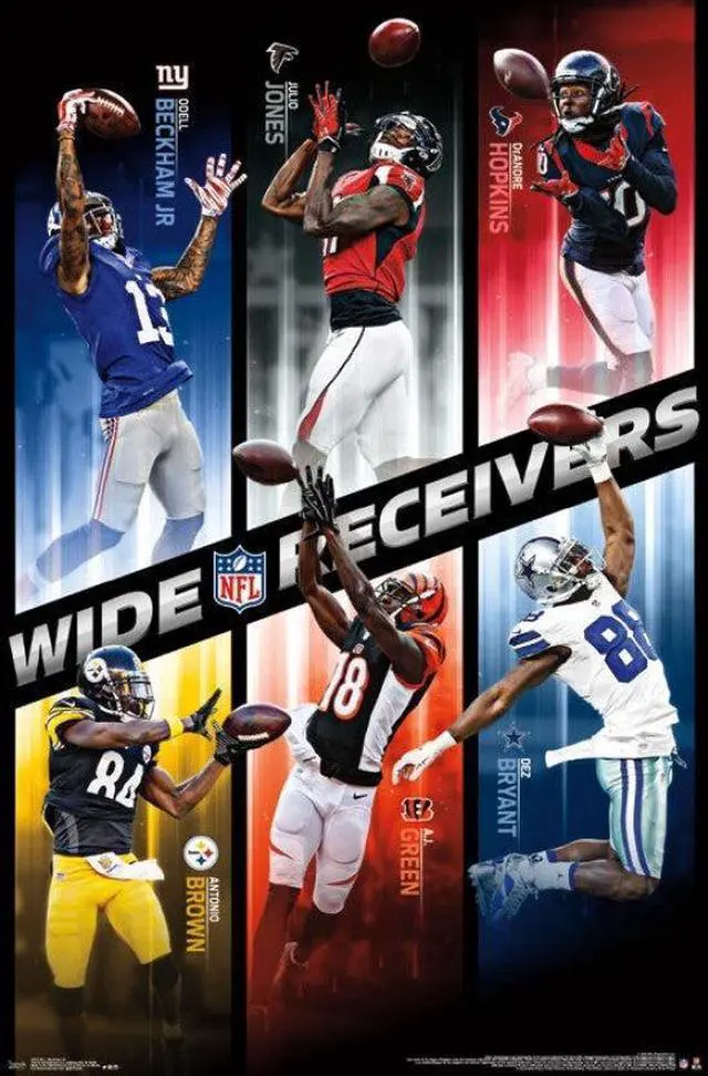 Main image of NFL - Receivers 16 Poster Print (22 x 34)