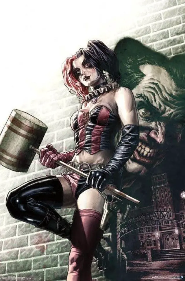 Main image of Harley Quinn - Wall Poster Print (22 x 34)