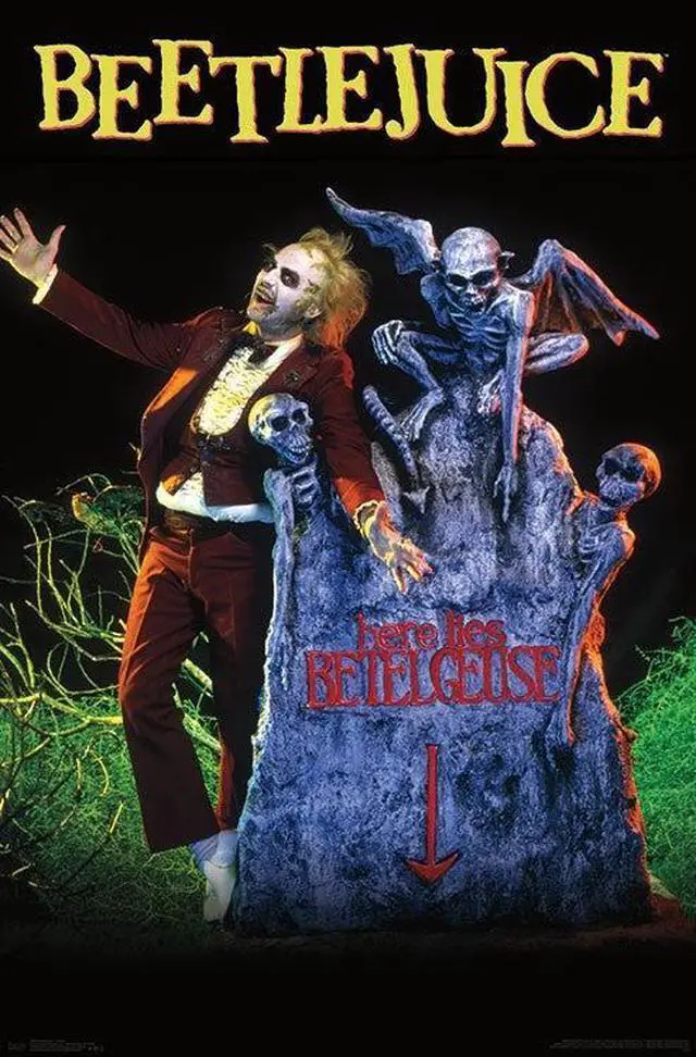 Main image of Beetlejuice - Grave Poster Print (22 x 34)