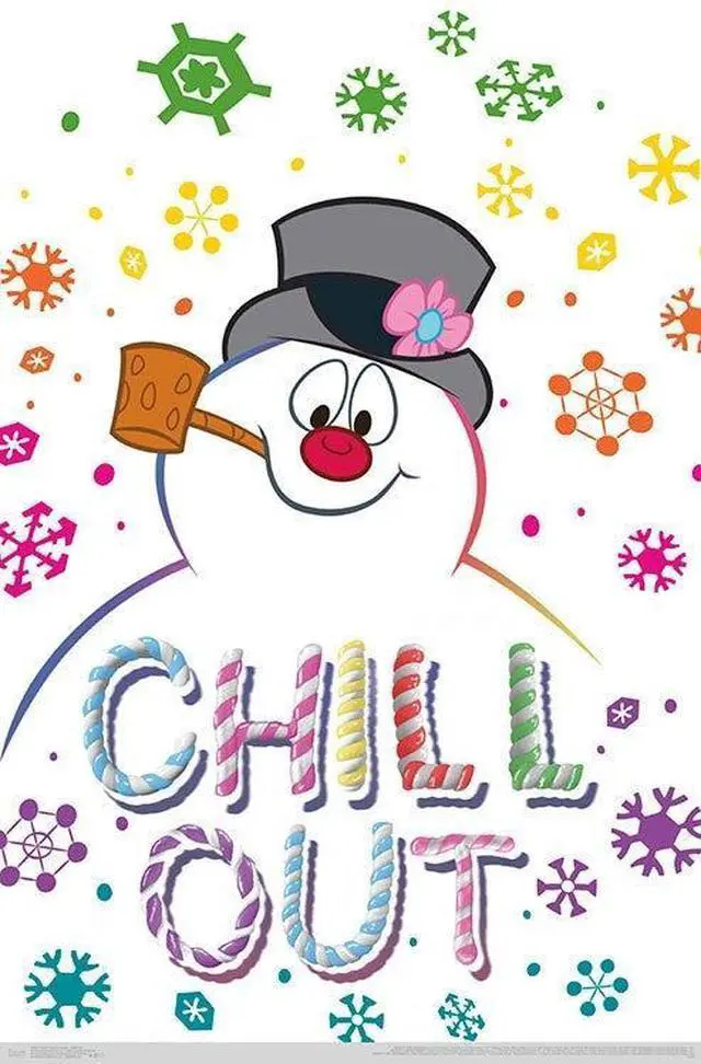 Main image of Frosty The Snowman - Chill Out Poster Print (22 x 34)