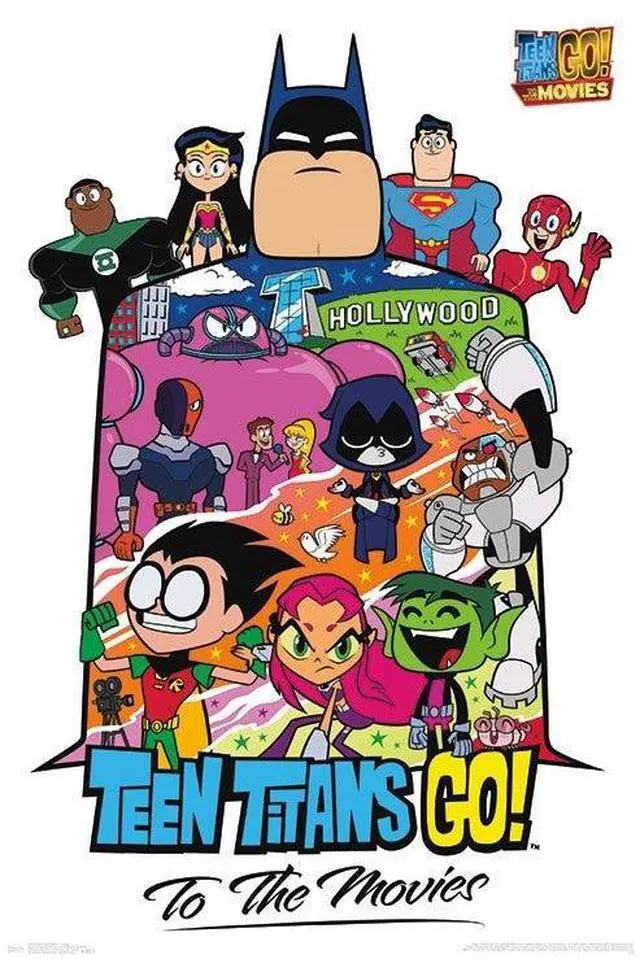 Main image of Teen Titans Movie - Collage Poster Print (22 x 34)