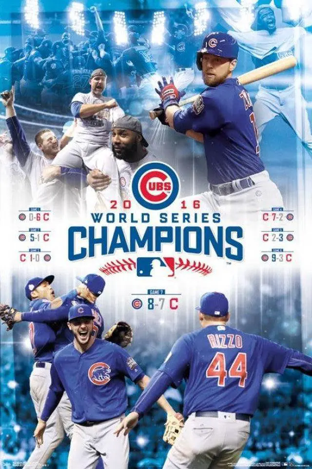 Main image of 2016 World Series_ - Celebration Poster Print (24 x 36)