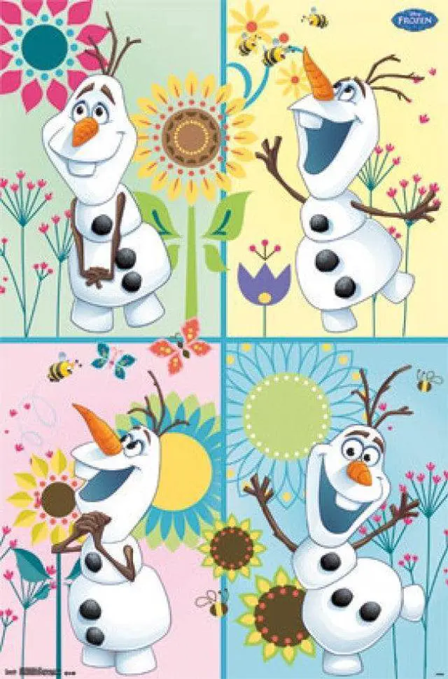 Main image of Frozen Fever - Olaf Seasons Poster Print (24 x 36)