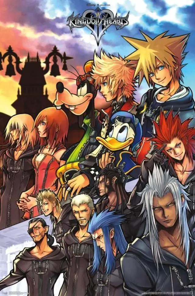 Main image of Kingdom Hearts - Group Poster Print (22 x 34)