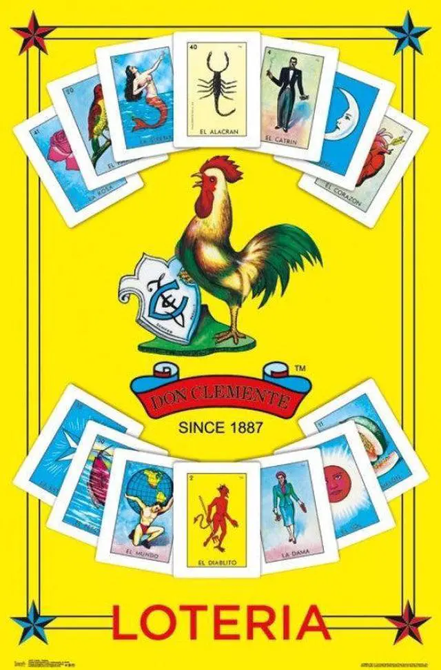 Main image of Loteria - Tarjetas Poster Print (22 x 34)