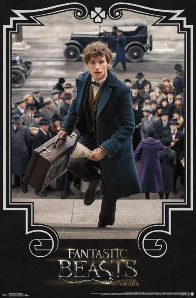 Main image of Fantastic Beasts - Newt Steps Poster Print (22 x 34)