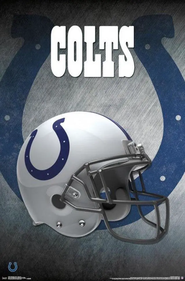 Main image of Indianapolis Colts - Helmet 16 Poster Print (22 x 34)