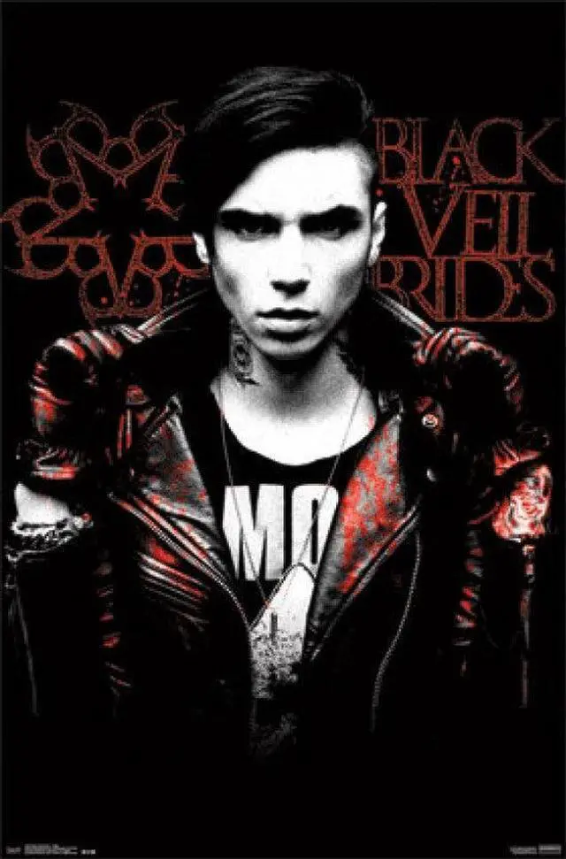 Main image of Black Veil Brides - Andy Biersack Collar Poster Print (22 x 34)