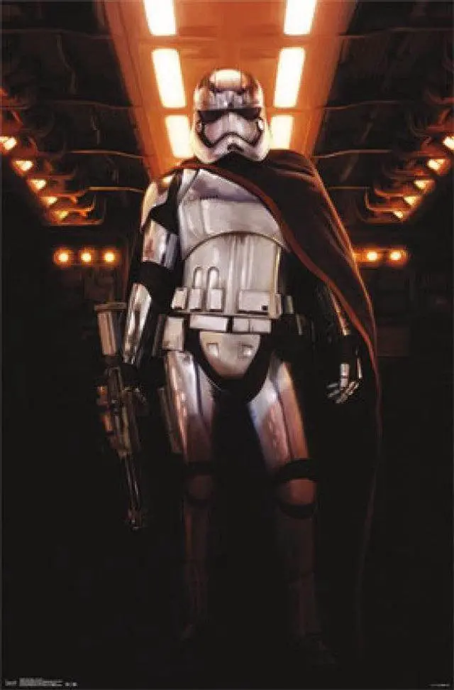 Main image of Star Wars The Force Awakens - Chrome Poster Print (22 x 34)