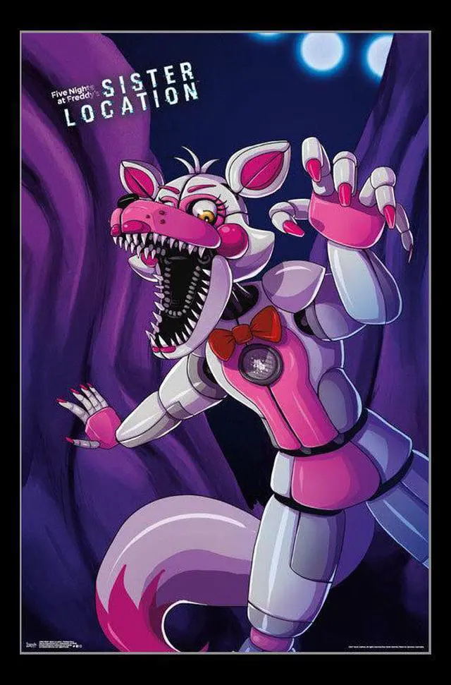Main image of Five Nights At Freddy's Sister Location - Funtime Foxy Poster Print (22 x 34)