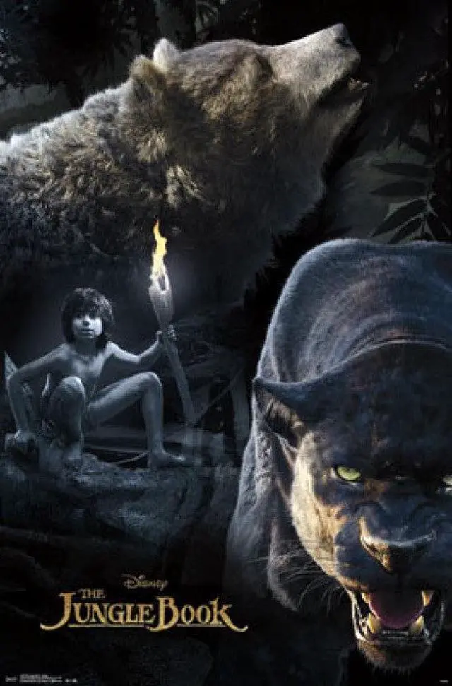 Main image of The Jungle Book - Group Poster Print (22 x 34)