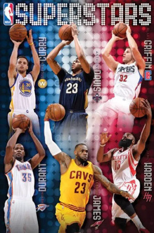Main image of NBA - Superstars 15 Poster Print (22 x 34)
