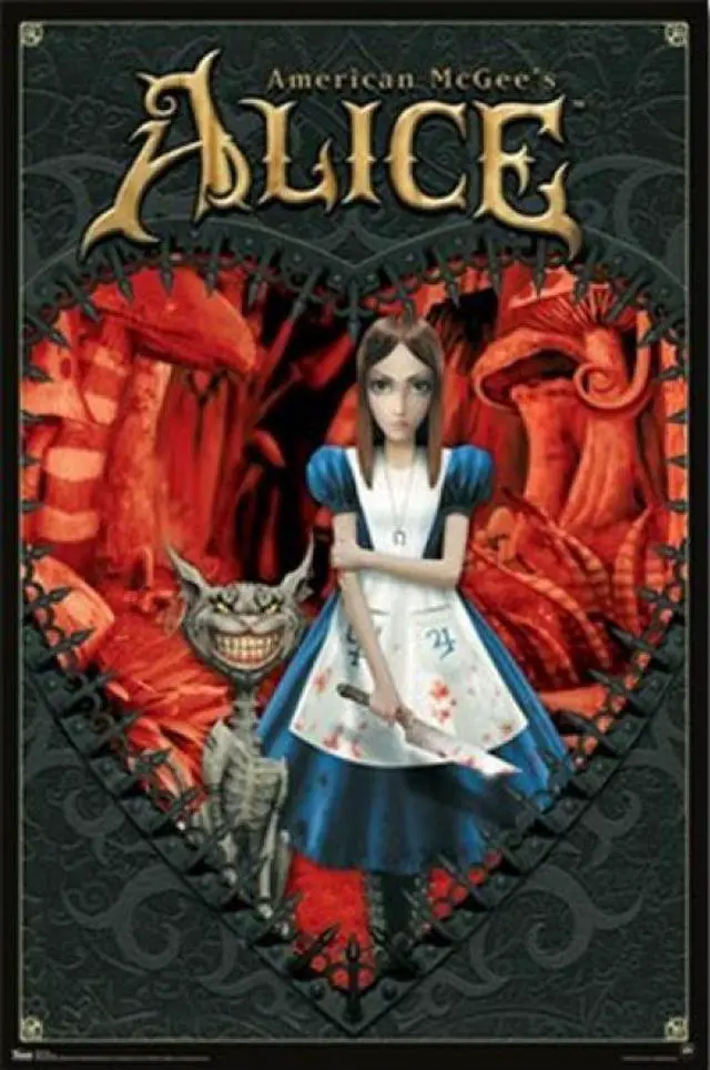 Main image of Alice In Wonderland American McGee Poster Print (24 x 36)