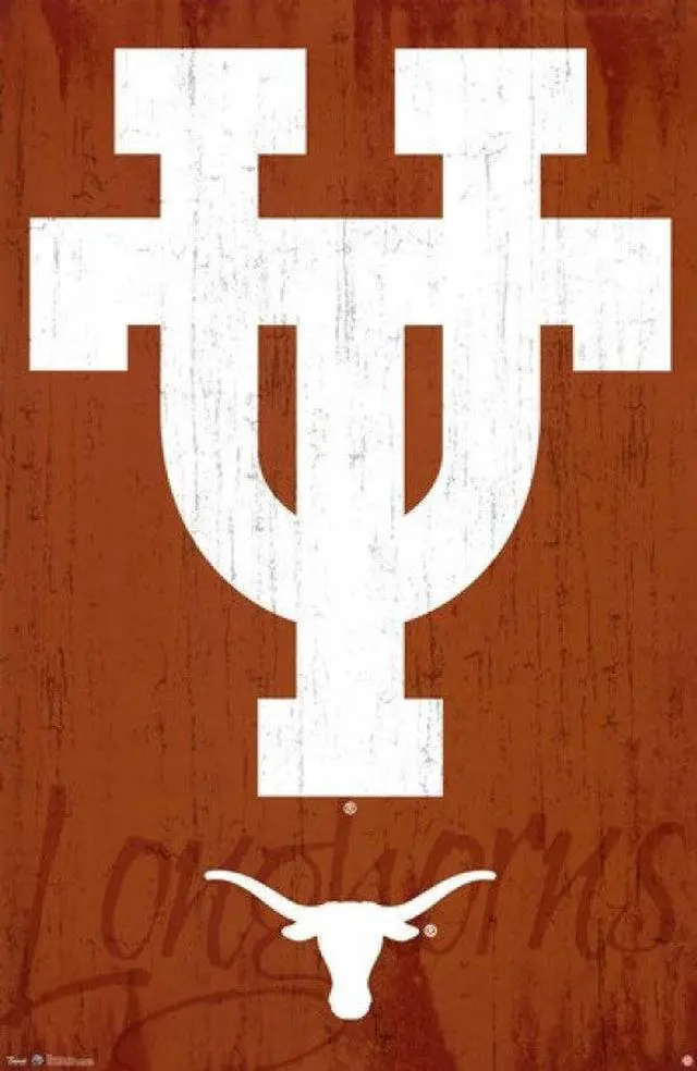 Main image of University of Texas - Logo 13 Poster Print (22 x 34)