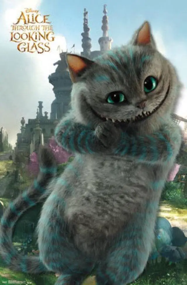 Main image of Alice in Wonderland 2 Through the Looking Glass - Chessur Poster Print (22 x 34)