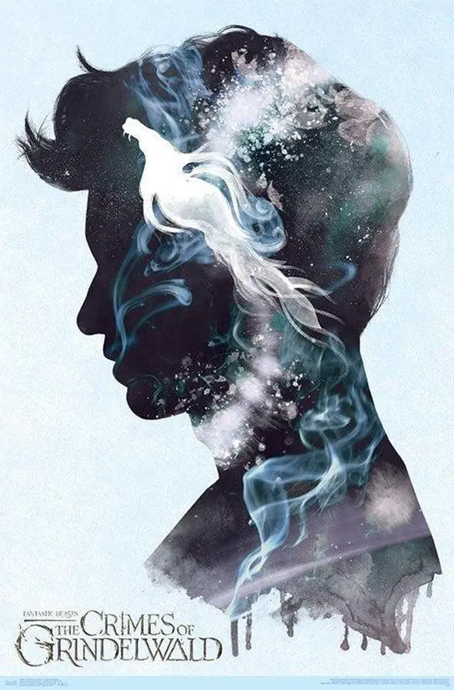 Main image of Fantastic Beasts 2 - Newt Illustration Poster Print (22 x 34)