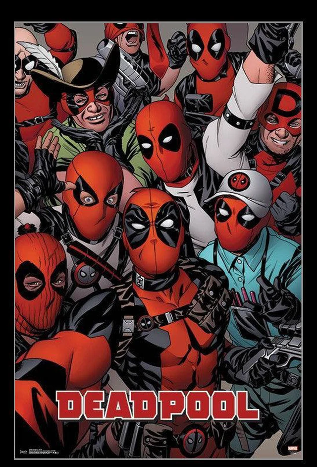 Main image of Deadpool - Faces Poster Print (22 x 34)