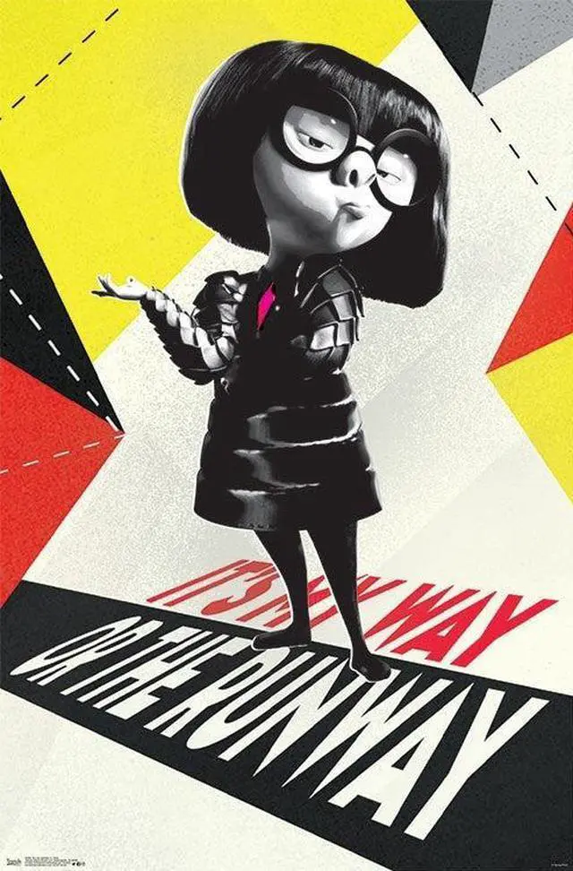 Main image of The Incredibles 2 - Edna Poster Print (22 x 34)
