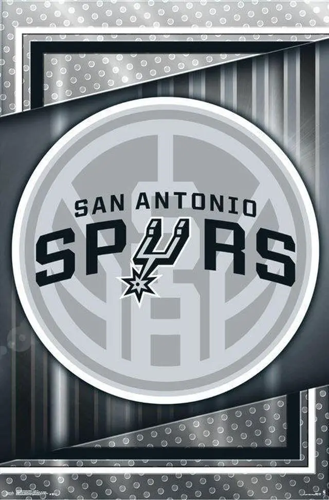 Main image of San Antonio Spurs - Logo Poster Print (22 x 34)