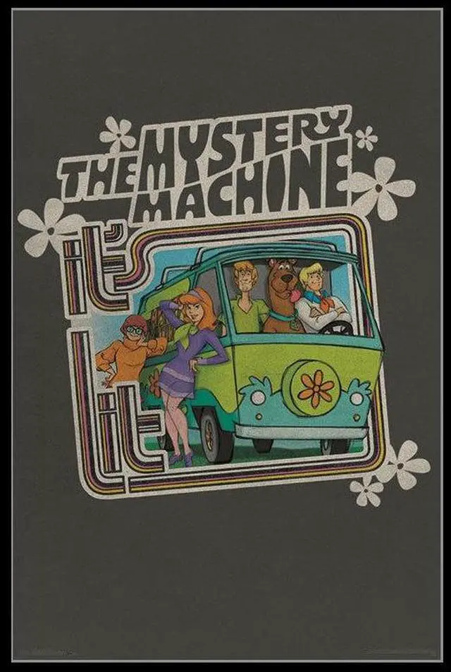 Main image of Scooby-Doo - Lit Poster Print (22 x 34)
