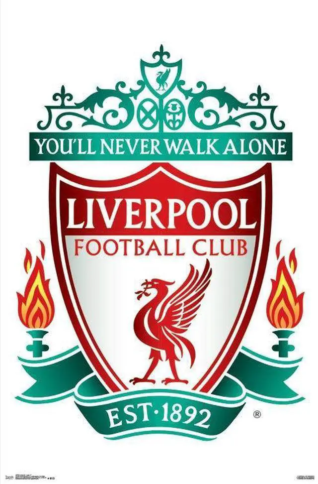 Main image of Liverpool - Logo Poster Print (22 x 34)