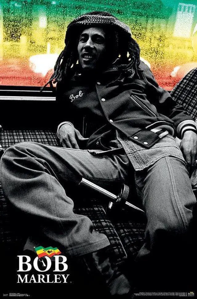 Main image of Bob Marley - Lounge Poster Print (22 x 34)