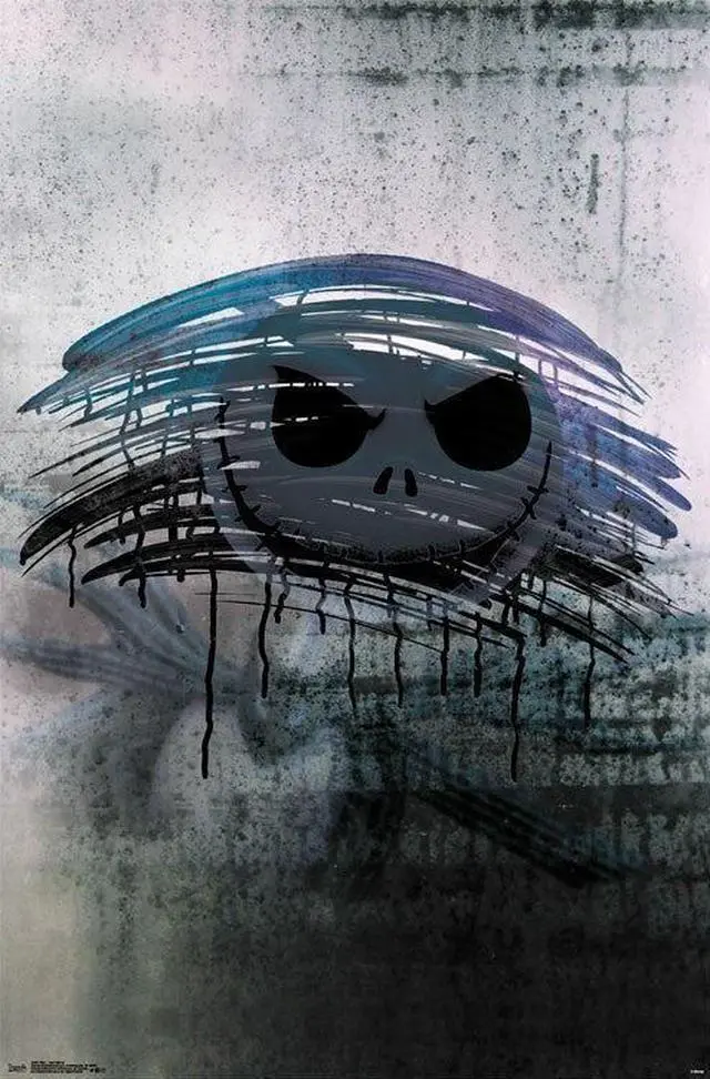 Main image of The Nightmare Before Christmas - Jack Mirror Poster Print (22 x 34)
