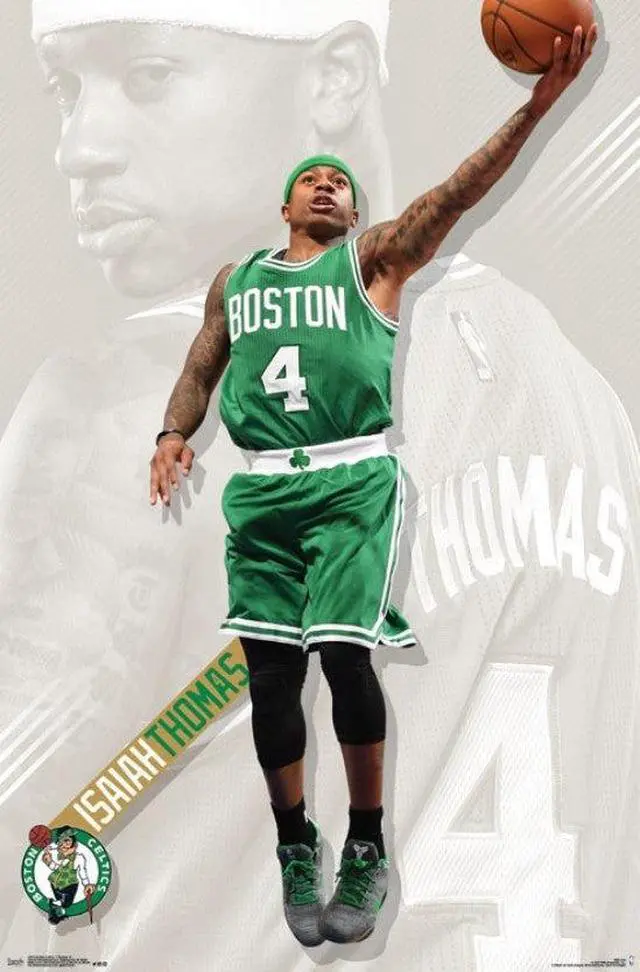 Main image of Boston Celtics - Isaiah Thomas Poster Print (22 x 34)