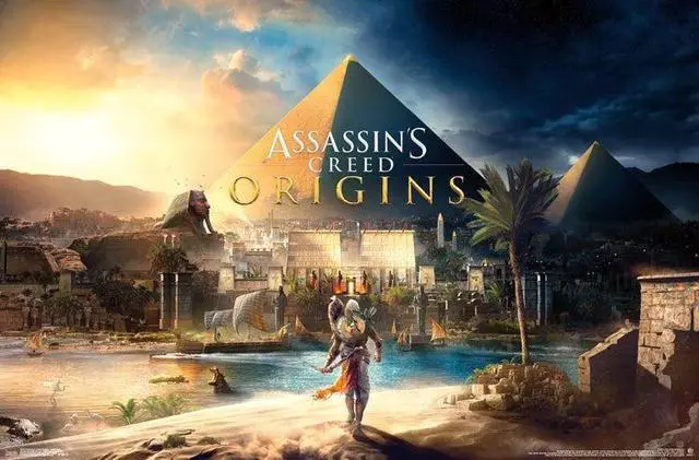 Main image of Assassin's Creed Origins - Landscape Poster Print (34 x 22)
