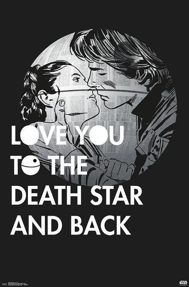 Main image of Star Wars - Love You Poster Print (22 x 34)