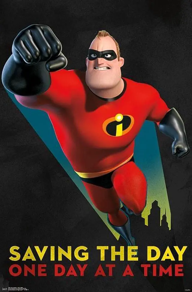 Main image of The Incredibles 2 - Mr. Incredible Poster Print (22 x 34)