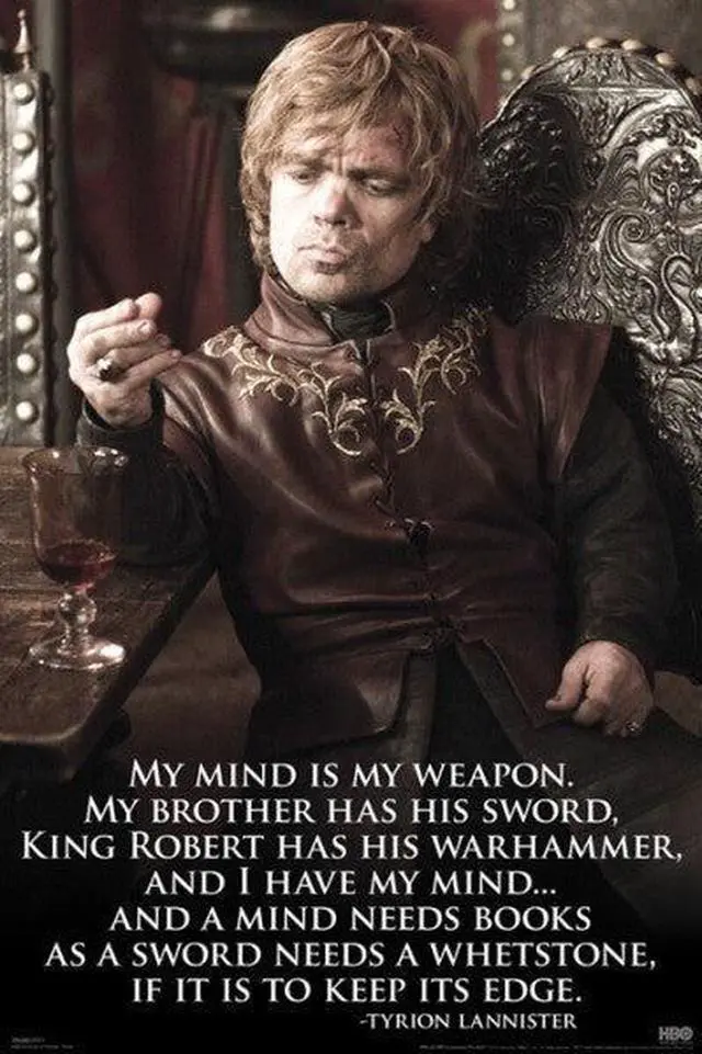 Main image of Game Of Thrones Tyrion Tyrion Lannister Poster (24 x 36)