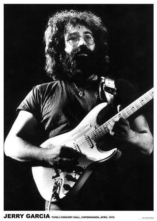 Main image of Jerry Garcia Live Live Guitar Poster Print (22 x 34)