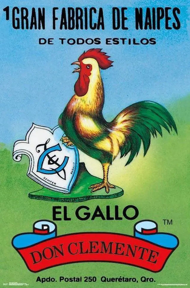 Main image of Loteria - El Gallo Poster Print (22 x 34)