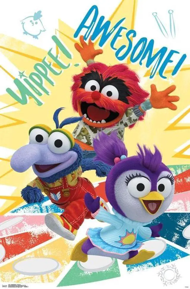 Main image of Muppet Babies - Awesome Poster Print (22 x 34)