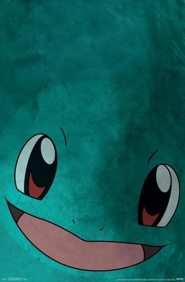 Main image of Pokemon - Squirtle Face Poster Print (22 x 34)
