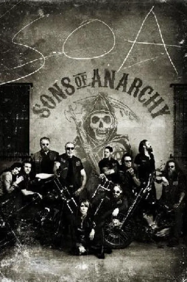 Main image of Sons Of Anarchy Vintage Poster Print (22 x 34)