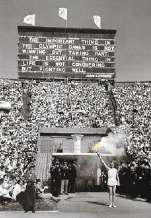 Main image of 1948 Olympics Taking Part Poster Print By (22 x 34)