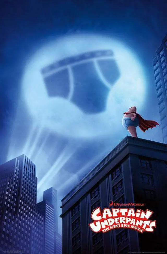 Main image of Captain Underpants - One Sheet Poster Print (22 x 34)