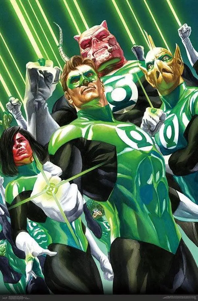 Main image of Green Lantern Corps - Portrait Poster Print (22 x 34)