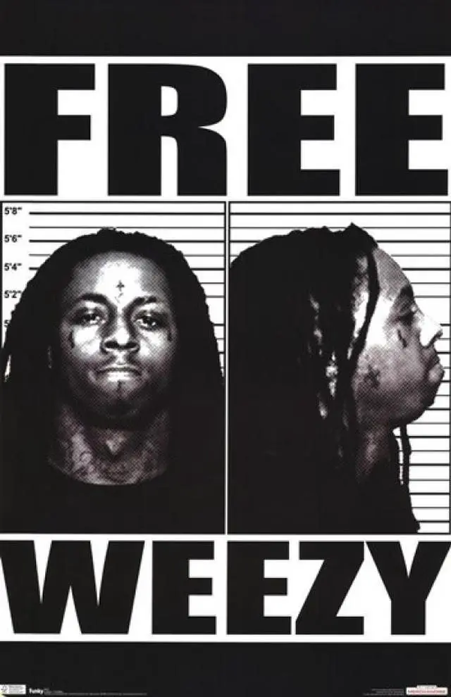Main image of Lil Wayne - Free Weezy Poster Print (24 x 36)